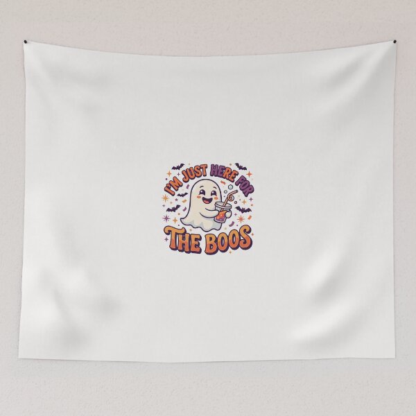 Item preview, I'M JUST HERE FOR THE BOOS designed and sold by DigitalDreamStudio.