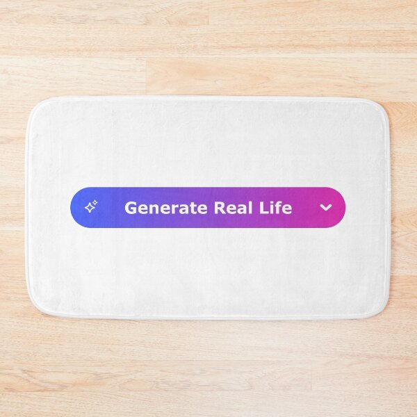 Item preview, Digital Detox – Generate Real Life Button designed and sold by AnnSign.