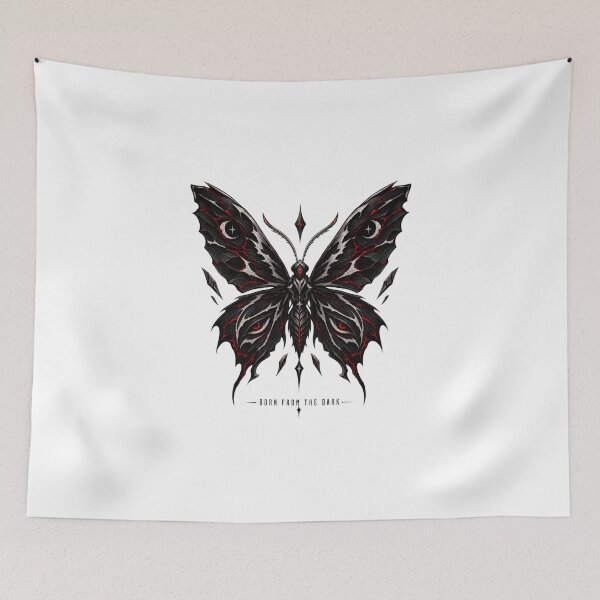 Item preview, The Soul Eater Moth – Dark Anime Gothic Streetwear Design designed and sold by AD-NOVA!!!.