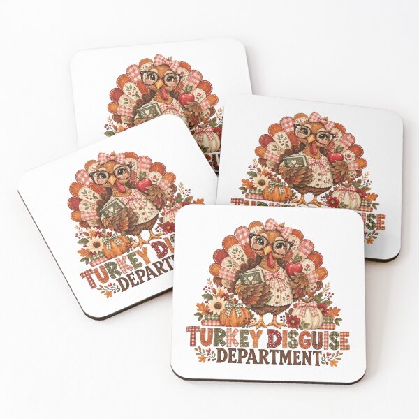 Item preview, Turkey Disguise Department with Bookish Teacher Turkey designed and sold by Cute-and-Co.