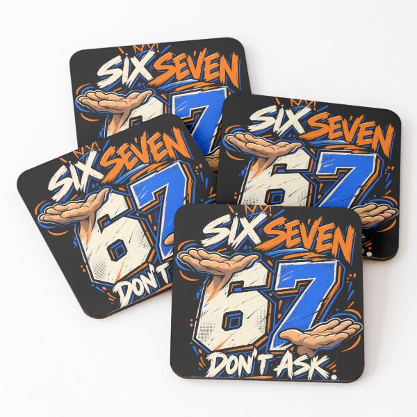 Item preview, Six Seven 67 Don’t Ask – Funny Viral Meme Graffiti Streetwear designed and sold by dhmnee.