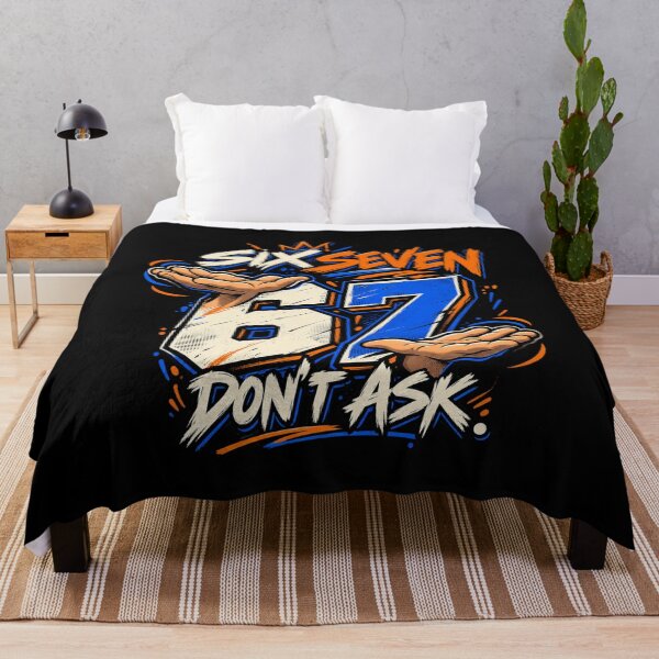 Item preview, Six Seven 67 Don’t Ask – Funny Viral Meme Graffiti Streetwear designed and sold by dhmnee.