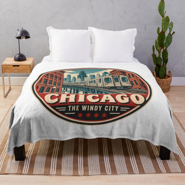 Item preview, Chicago Elevated L Train Vintage Travel Badge designed and sold by Globalcitytees.
