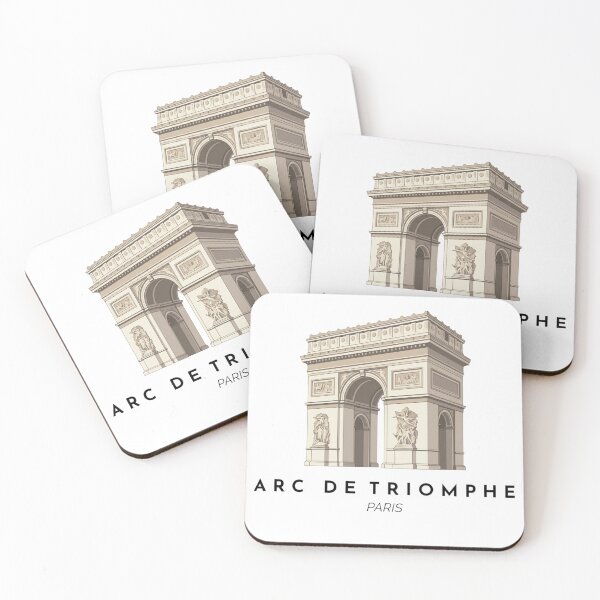 Item preview, Arc de Triomphe Minimalist Illustration – Paris France designed and sold by DesignMaxa.