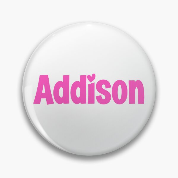 Item preview, Addison Name designed and sold by Jeallan Designs.