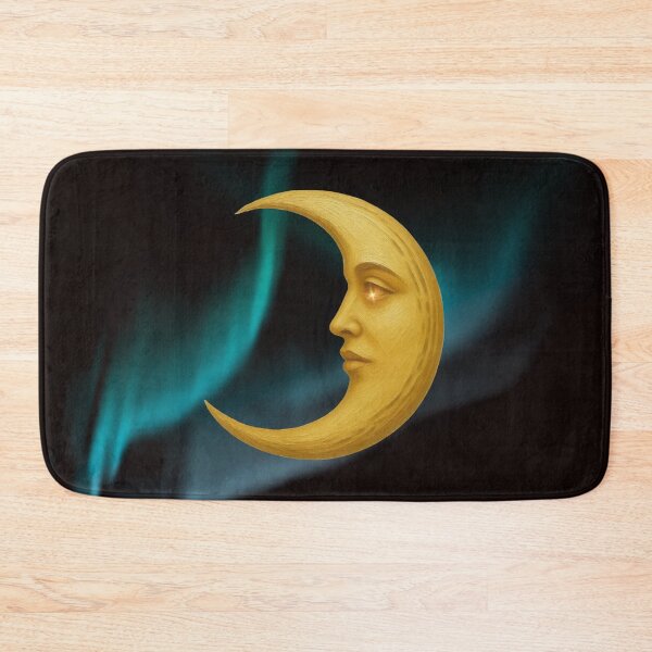 Item preview, Celestial Moon Face Vintage Art Design designed and sold by tinkeybabes.