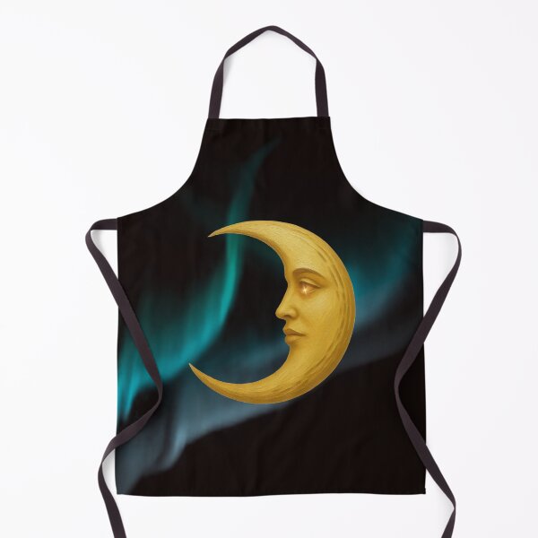 Item preview, Celestial Moon Face Vintage Art Design designed and sold by tinkeybabes.