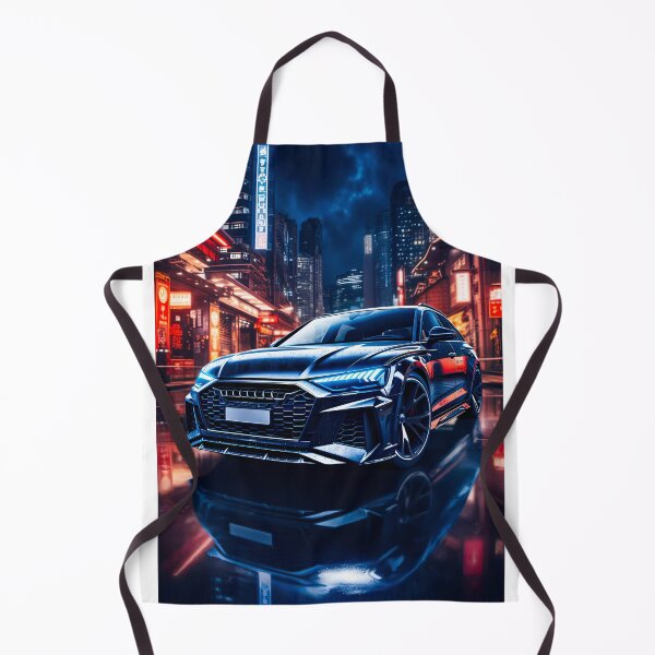 Item preview, Black Performance Wagon in Neon Rainy City designed and sold by RevUpDesign.