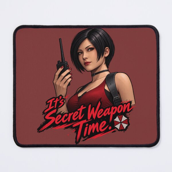Item preview, Resident Evil - Ada Wong 'It's Secret Weapon Time' Print designed and sold by btluvs.