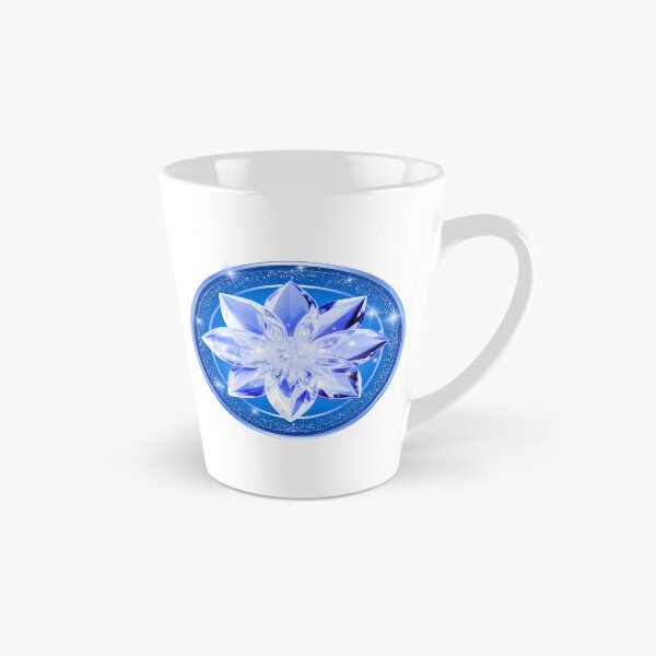 Item preview, 3D Royal Sapphire Blue Crystal Lotus & Platinum Frame designed and sold by MinimalAurashop.