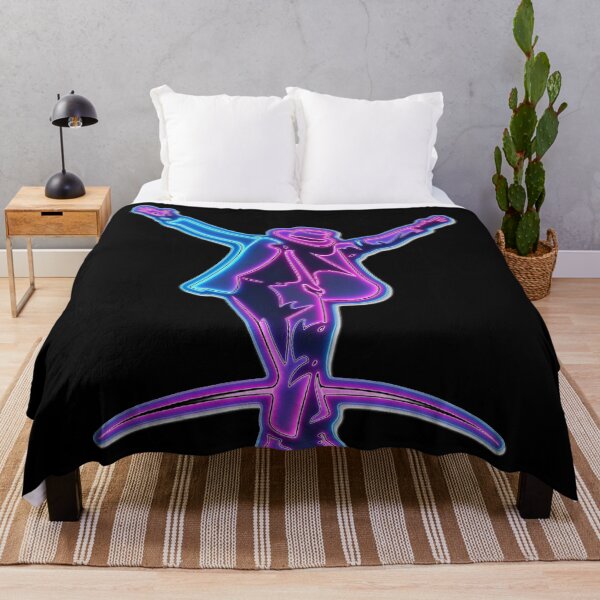 Item preview, Michael Jackson Neon Moonwalk Procreate Illustration designed and sold by ExploreAura Studio.