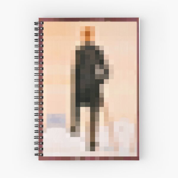 Item preview, Pixelated Wanderer Minecraft painting artwork designed and sold by trekxtherex.