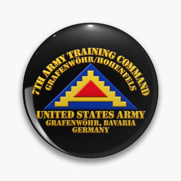 Item preview, 7th Army Training Command - GE - 3D - Transparent designed and sold by Military Insignia Products.