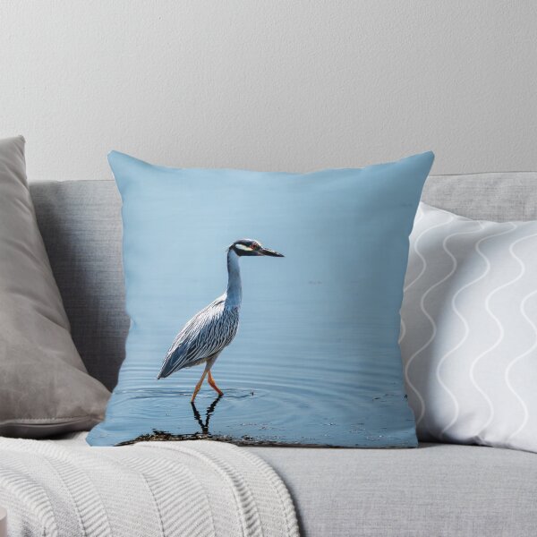 Item preview, Walking in Water - Yellow Crowned Night Heron designed and sold by TinyDinoDesigns.