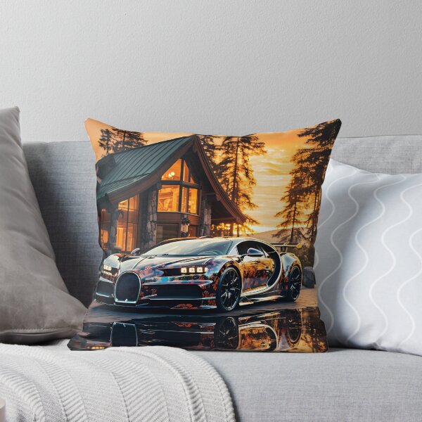 Aperçu de l'œuvre Hypercar exotique au coucher du soleil à Forest Lodge créée et vendue par RevUpDesign.