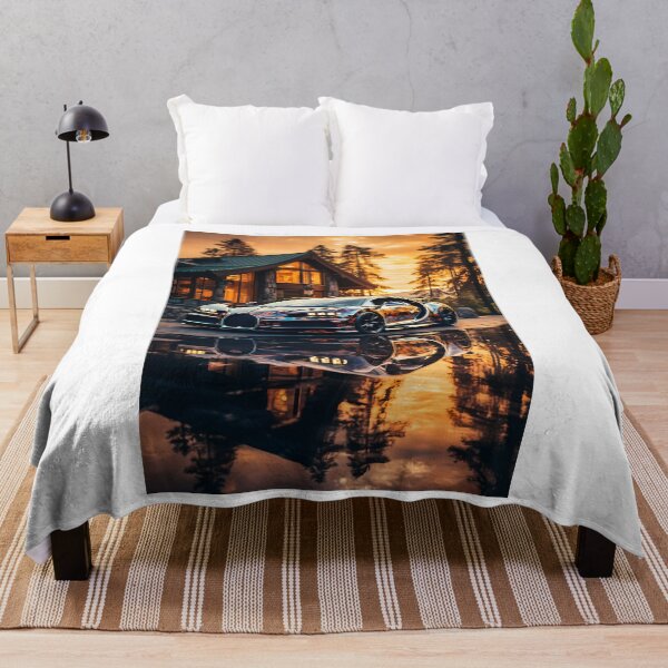 Item preview, Exotic Hypercar at Forest Lodge Sunset designed and sold by RevUpDesign.