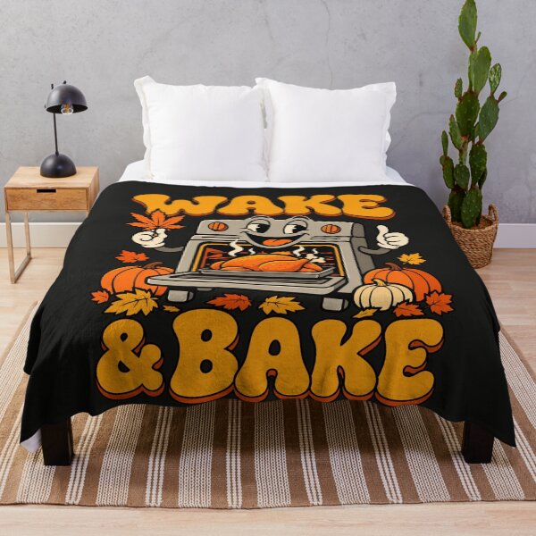 Item preview, Turkey Oven Retro Mascot Wake and Bake Thanksgiving designed and sold by AmiGraph.