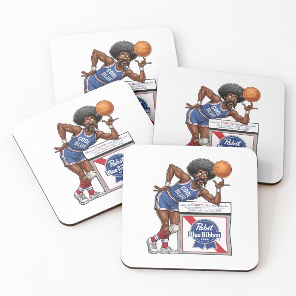 Item preview, Pabst Cool Blue Mid Century Basketball Player designed and sold by BobbyBoy63.
