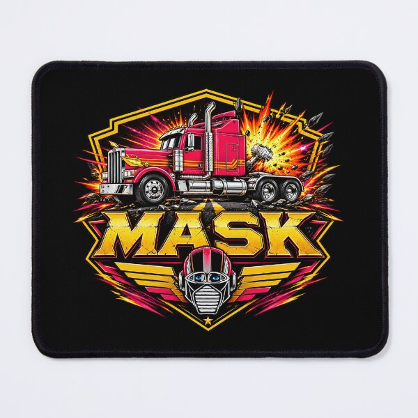 Item preview, Truck Driver Mask T-Shirt | Big Rig Trucker Graphic Tee | Semi Truck Highway Shirt designed and sold by GarnerSupplyCo.