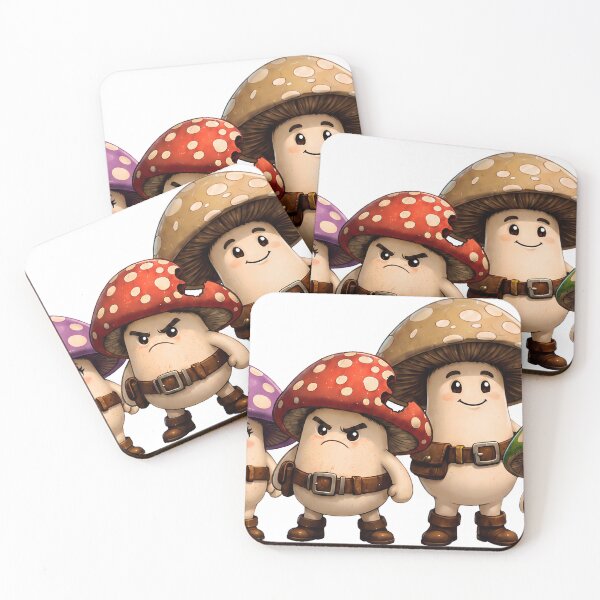 Item preview, Thunk & Toddle | Mushroom Party Lineup designed and sold by adagrad.