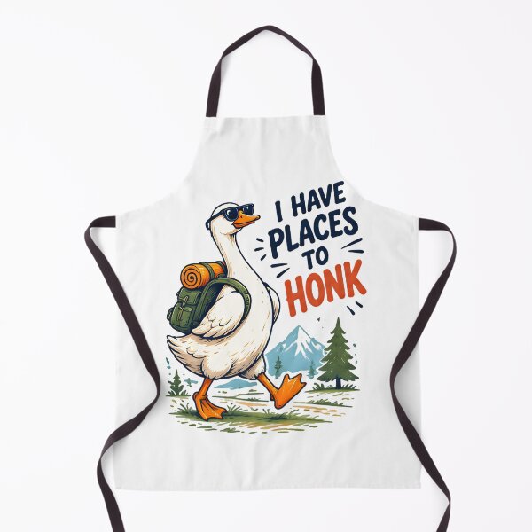 Item preview, I Have Places To Honk Funny Hiking Goose designed and sold by Pyt27.