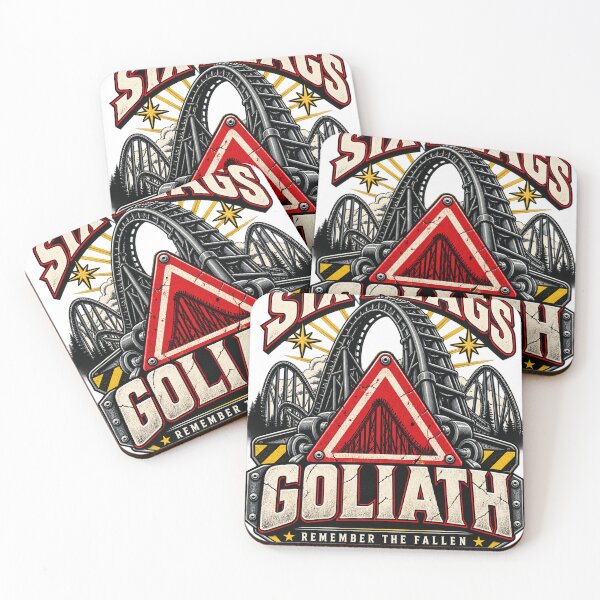 Item preview, Six Flags Goliath Roller Coaster Warning — Remember the Fallen designed and sold by Atlant11.