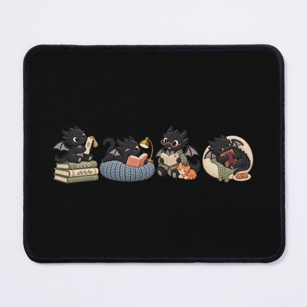 Item preview, Cute Dragon Reading Books, Fantasy Book Lover, Magical Bookish Dragon, Cozy Reading Bookworm Aesthetic designed and sold by Quiajia.