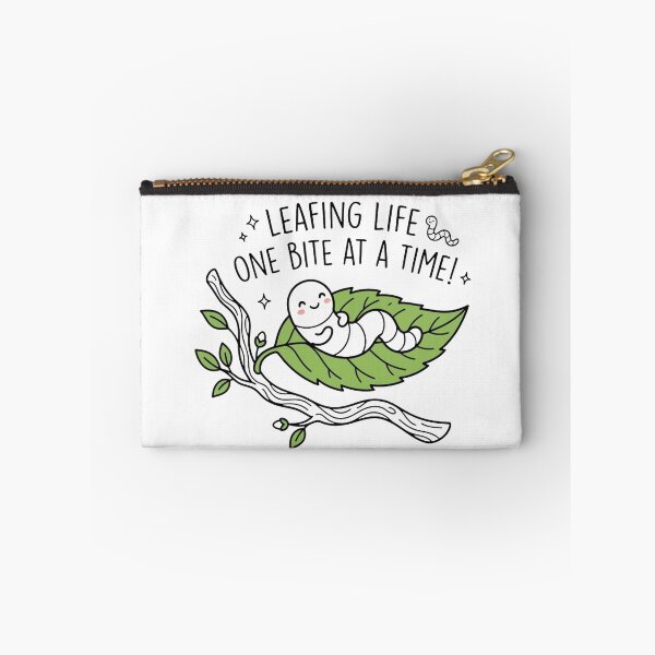 Item preview, Cute Leaf Bug Leafing Life Pun Art designed and sold by ThePrintArt.