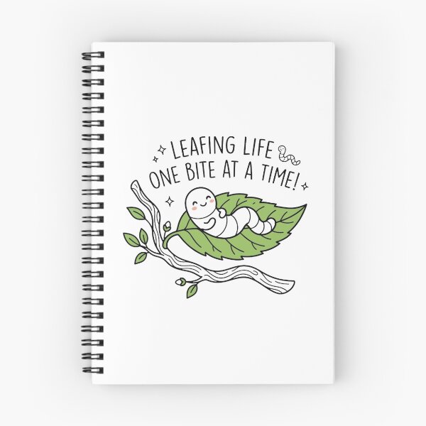 Item preview, Cute Leaf Bug Leafing Life Pun Art designed and sold by ThePrintArt.