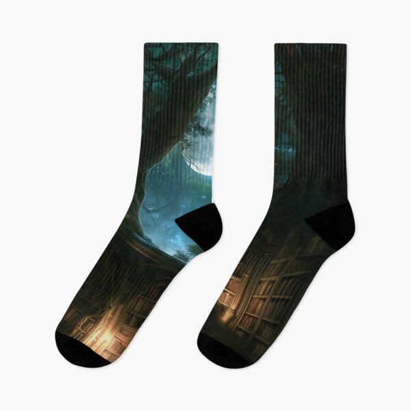 Item preview, The Library Where the Forest Remembers designed and sold by oanaunciuleanu.