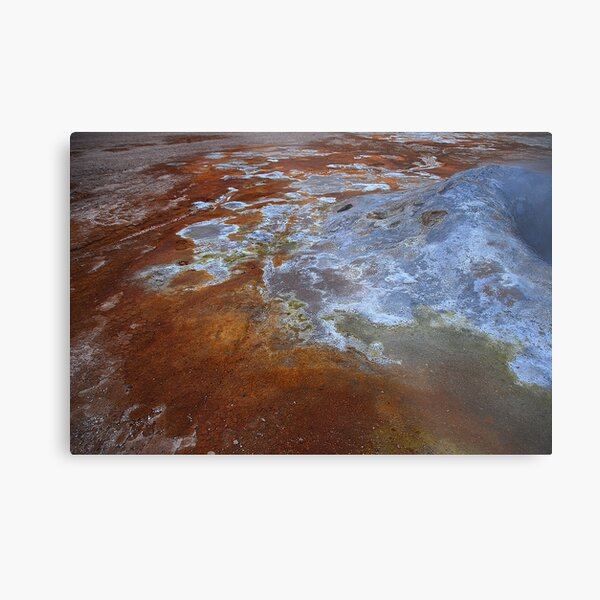 Namafjall mudpot Metal Print
