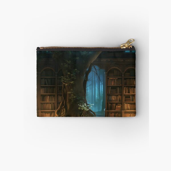 Item preview, The Library Where the Forest Remembers designed and sold by oanaunciuleanu.