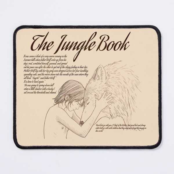 Item preview, The Jungle Book – Vintage Storybook Illustration designed and sold by Prepress.