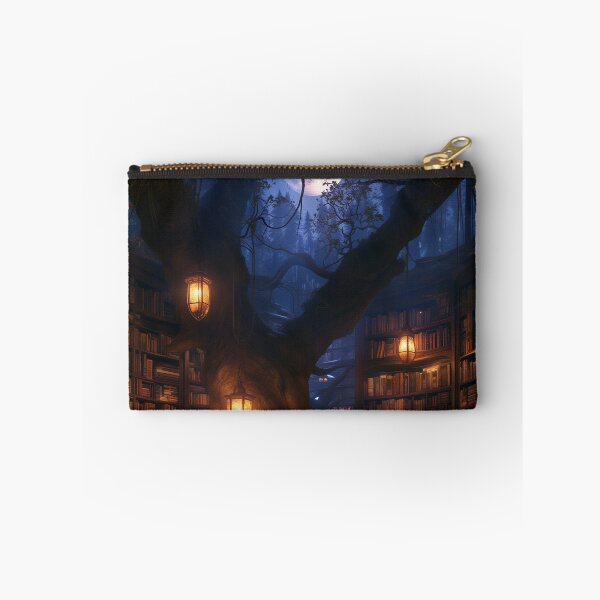 Item preview, The Library Where the Forest Remembers designed and sold by oanaunciuleanu.