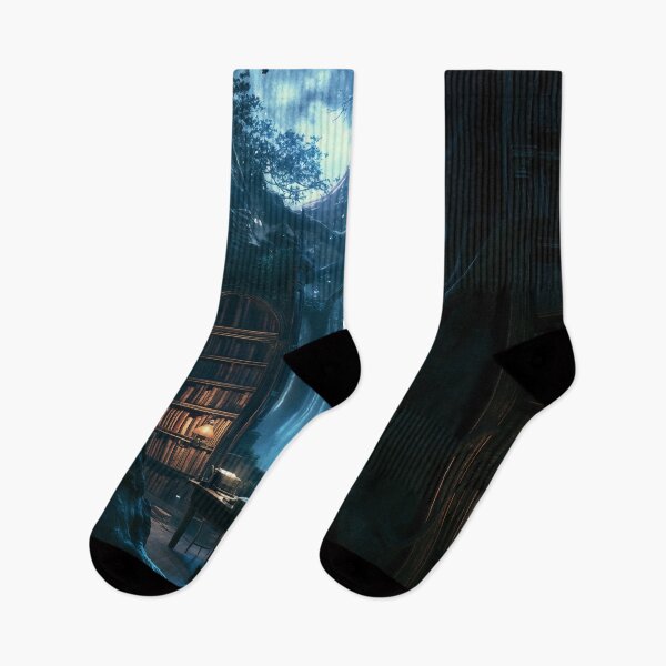 Item preview, The Library Where the Forest Remembers designed and sold by oanaunciuleanu.