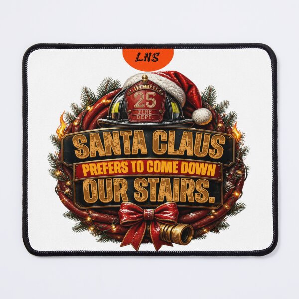 Item preview, Santa Claus no longer wants to come down the chimneys designed and sold by LNS.