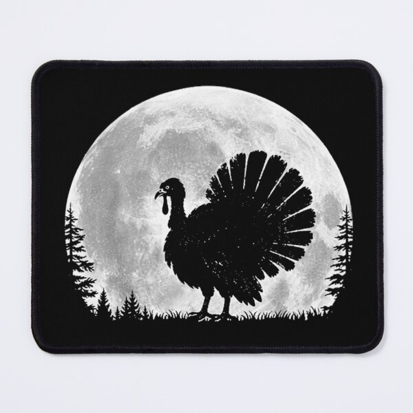 Item preview, Thanksgiving Turkey Full Moon Silhouette Vintage Autumn designed and sold by Kladhadredo.