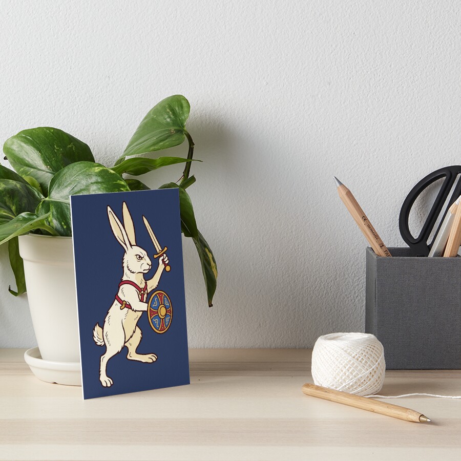 Item preview, Art Board Print designed and sold by Rariks.