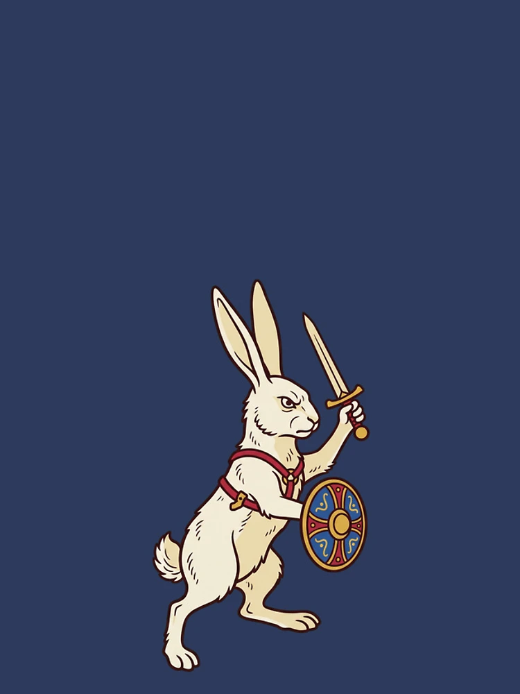 Thumbnail 4 of 4, iPhone Case, Medieval Rabbit Knight With Sword designed and sold by Rariks.