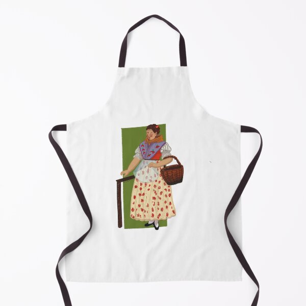 Item preview, Girl with basket designed and sold by Alixuglyart.