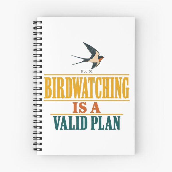 Item preview, Retro Birdwatching Is a Valid Plan Barn Swallow designed and sold by bwanaboards.