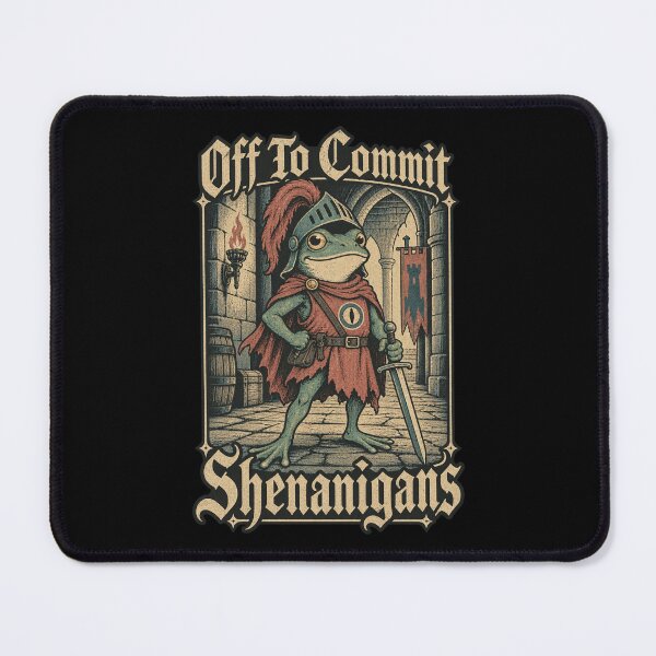 Item preview, Off to Commit Shenanigans funny Frog designed and sold by Kladhadredo.