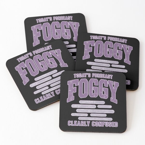 Item preview, Todays Forecast Foggy Clearly Confused designed and sold by Chromatic-Cubes.