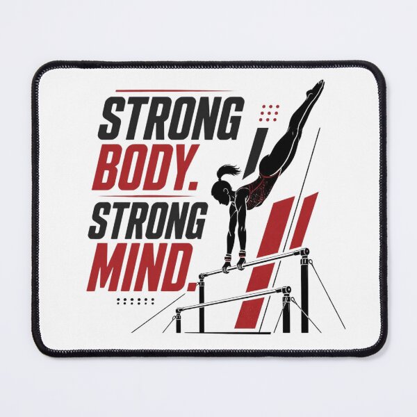 Item preview, StrongBody. Strong Mind. artistic gymnastics designed and sold by FlipGymnastics.