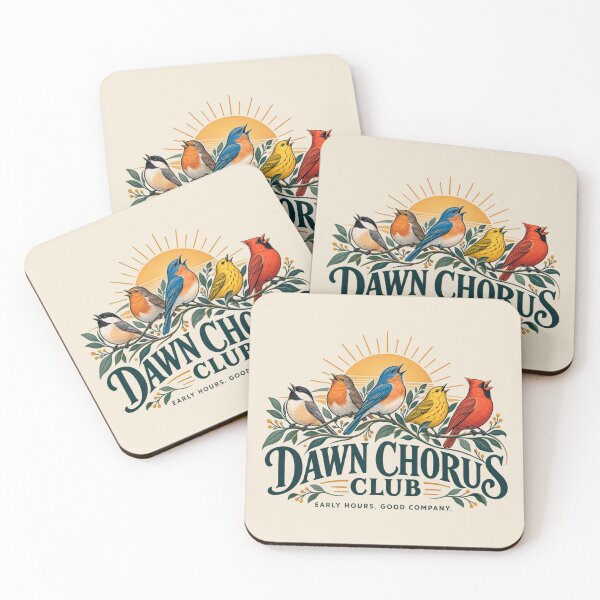 Item preview, Dawn Chorus Club – Birdwatching Birds Nature Lover T-Shirt designed and sold by astersgraphics.