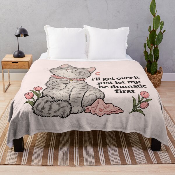 Item preview, Let Me Be Dramatic Funny Cat, Sassy Quote, Cute Sarcastic Cat Humor, Dramatic Cat Lover Aesthetic designed and sold by Quiajia.