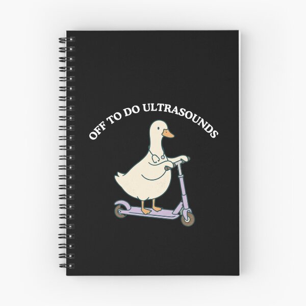 Item preview, Off To Do Ultrasounds Cute Duck Sonographer designed and sold by MotivaChic.