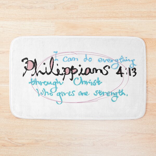 Item preview, Philippians 4:13 designed and sold by Color of Grace.
