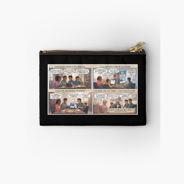 Item preview, Young founders are building a successful company with AI designed and sold by Mianku | Für das Leben.