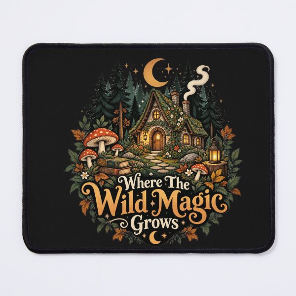 Item preview, Mystical Forest Cottage | Where Wild Magic Grows designed and sold by Sanika arts .